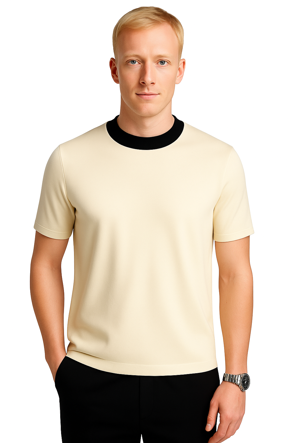 Verno Knitted T-Shirt CT01
