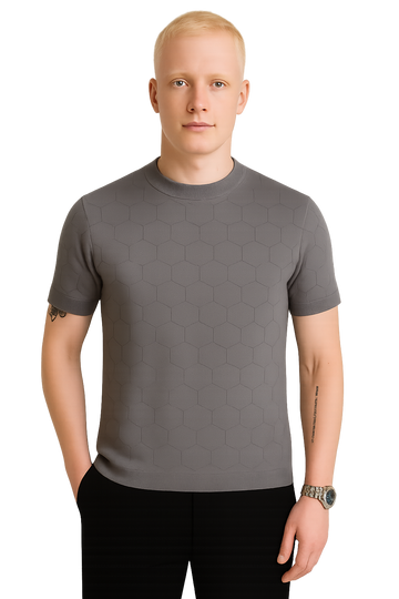 Verno Knitted T-Shirt CT02