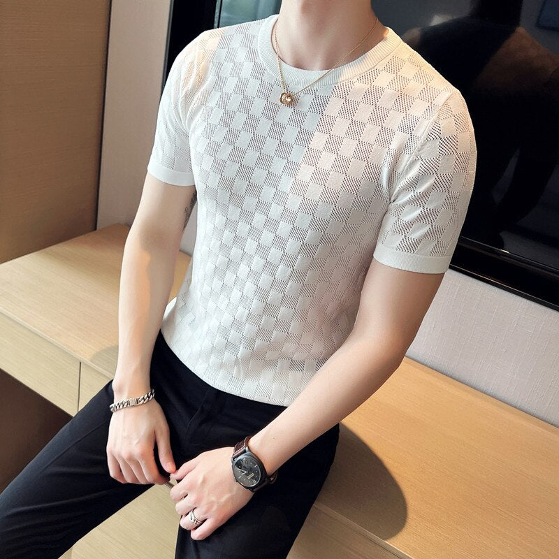 Verno Knitted T-Shirt CT08