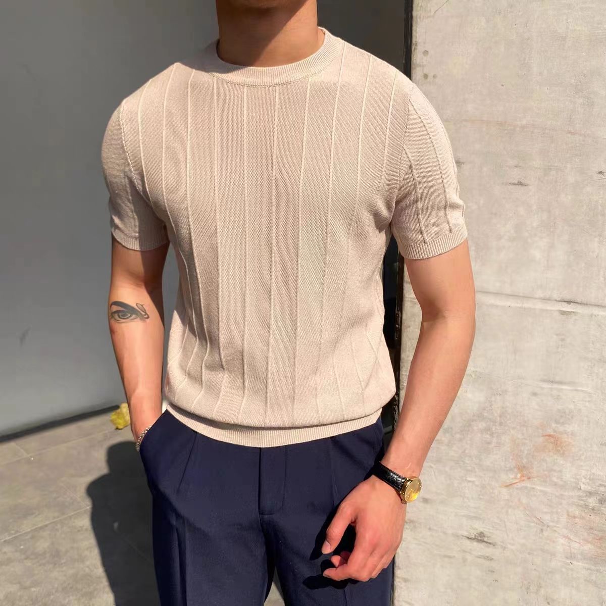 Verno Marina Knit T-Shirt