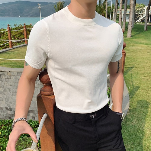 Verno Knitted T-Shirt CT07