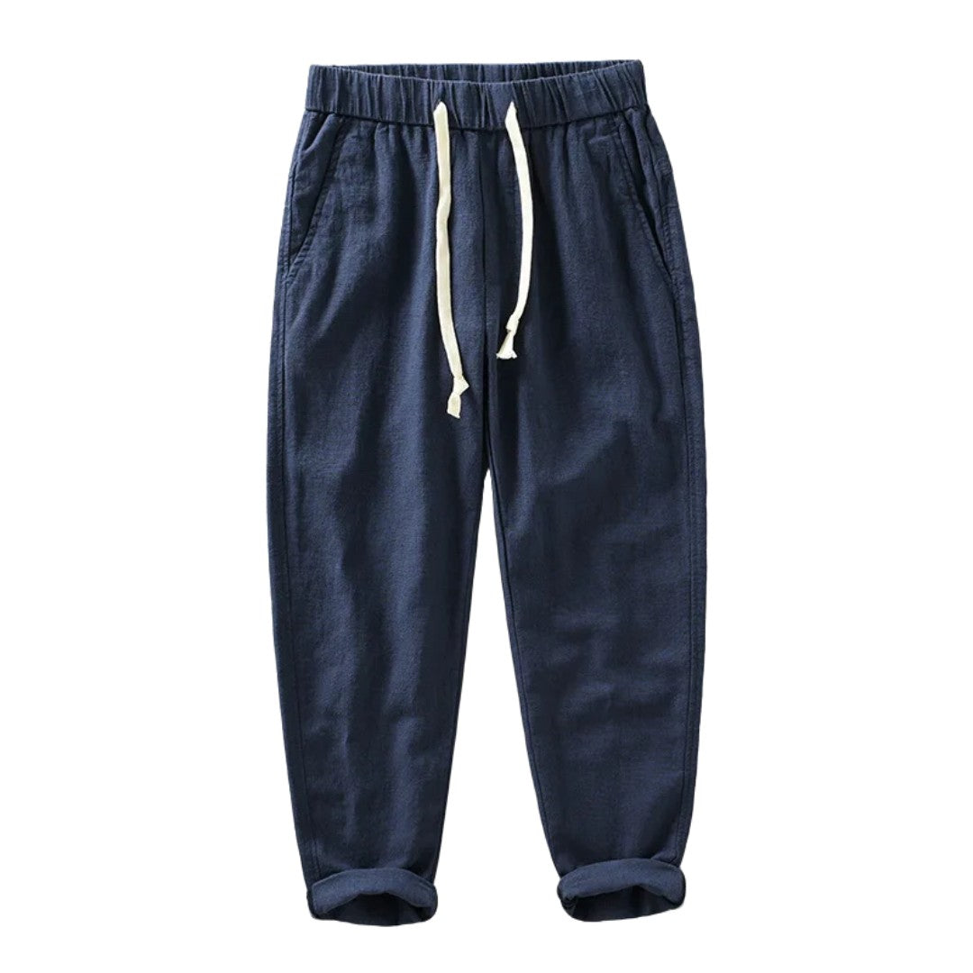 Verno Amalfi Linen Trousers
