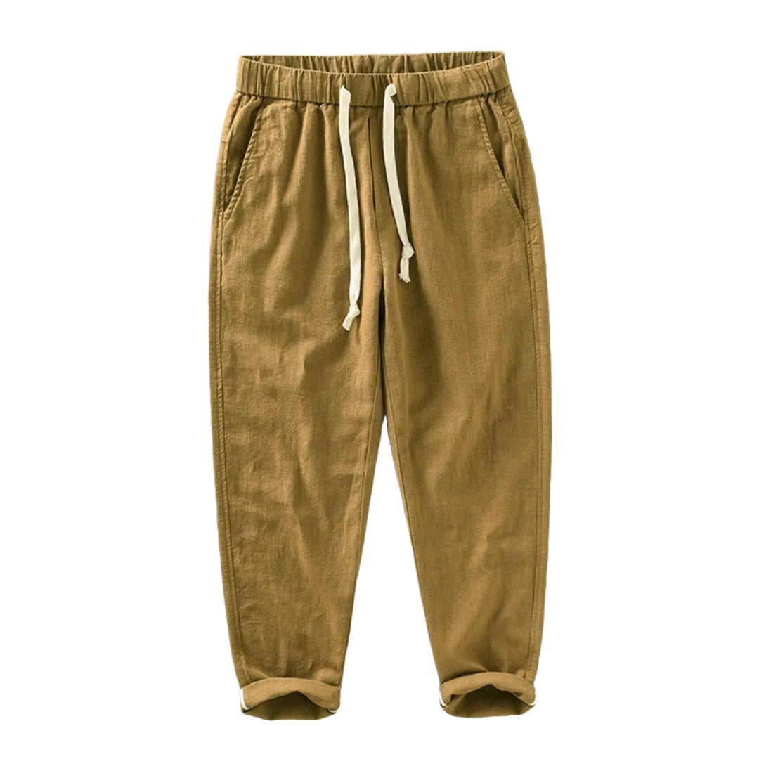 Verno Amalfi Linen Trousers