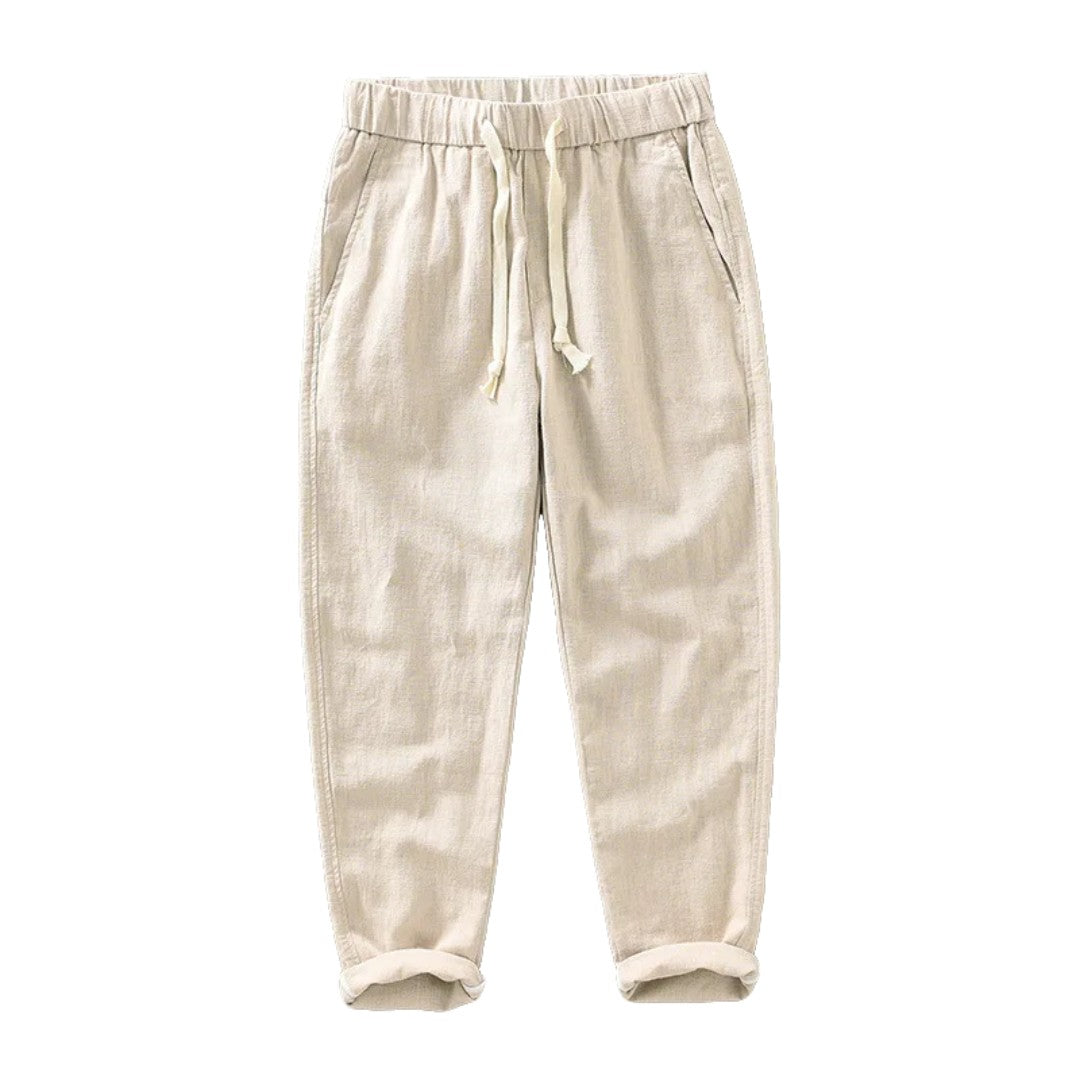 Verno Amalfi Linen Trousers