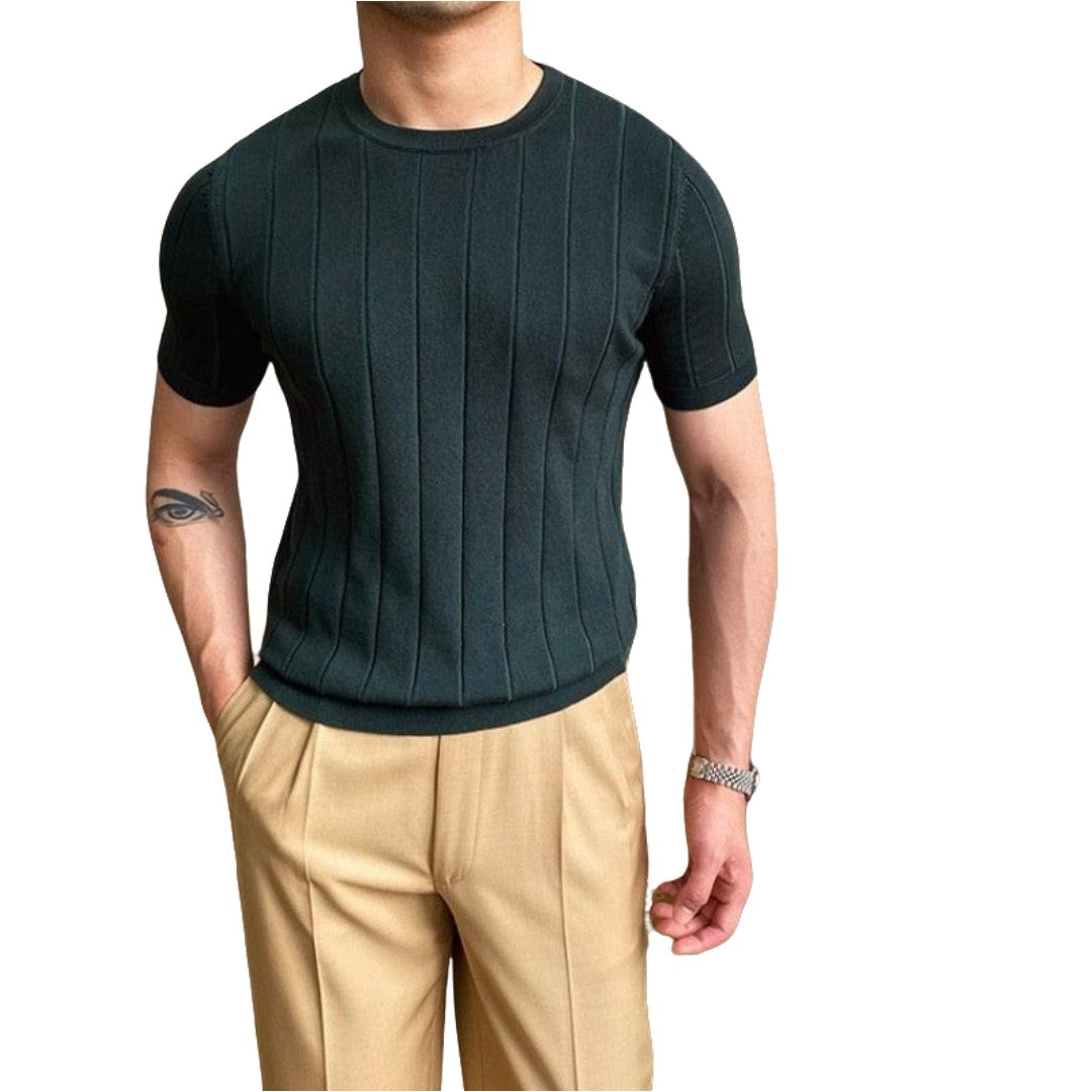 Verno Knitted T-Shirt CT03