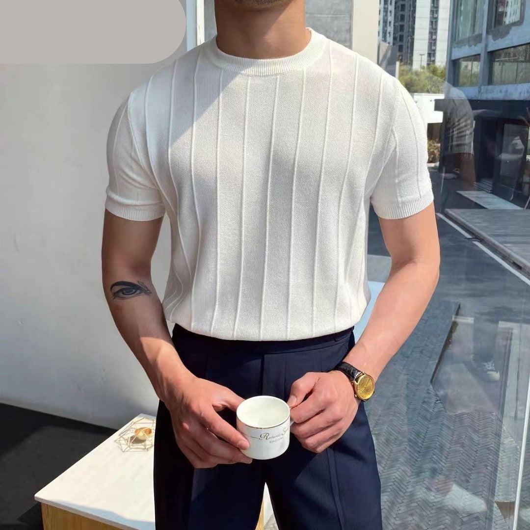 Verno Knitted T-Shirt CT05