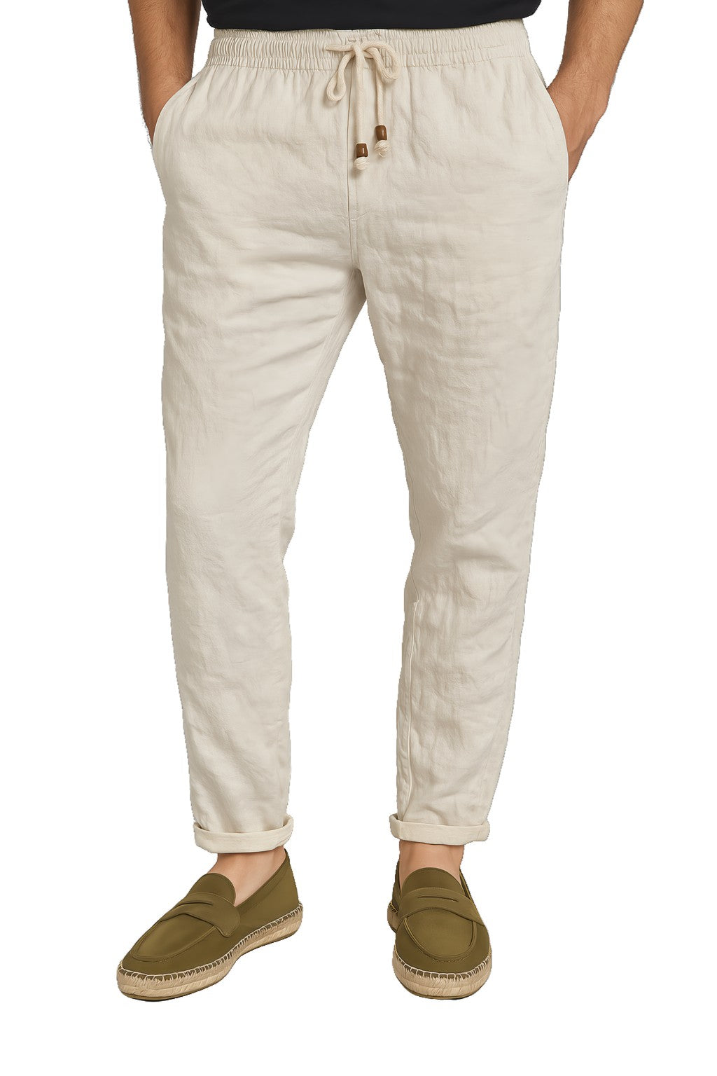 Verno Riviera Linen Trousers