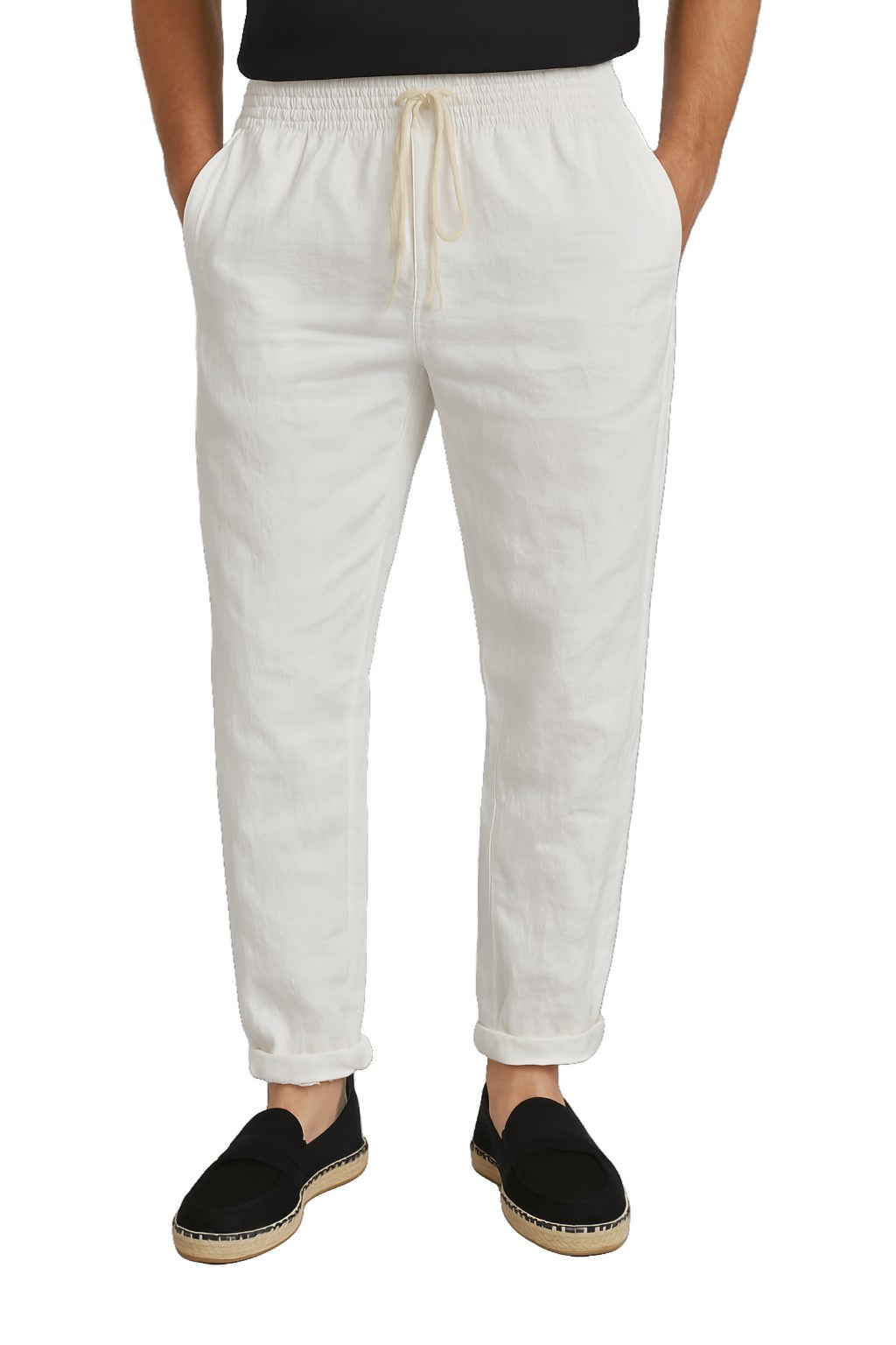 Verno Amalfi Linen Trousers