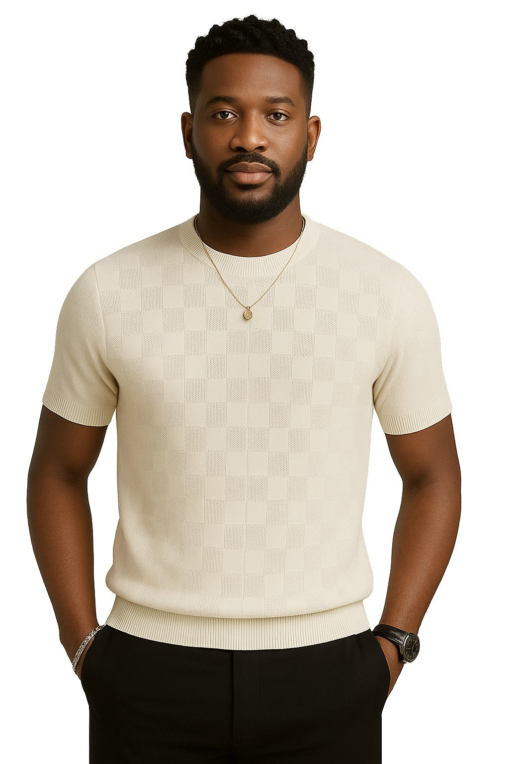 Verno Knitted T-Shirt CT08