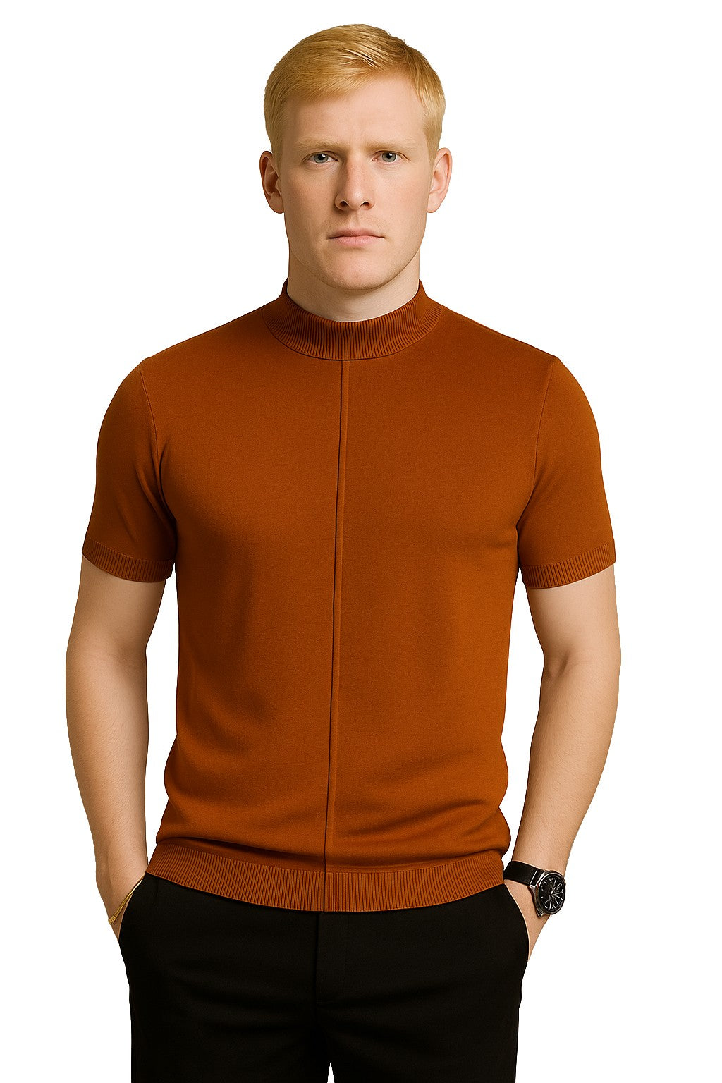 Verno Knitted T-Shirt CT10